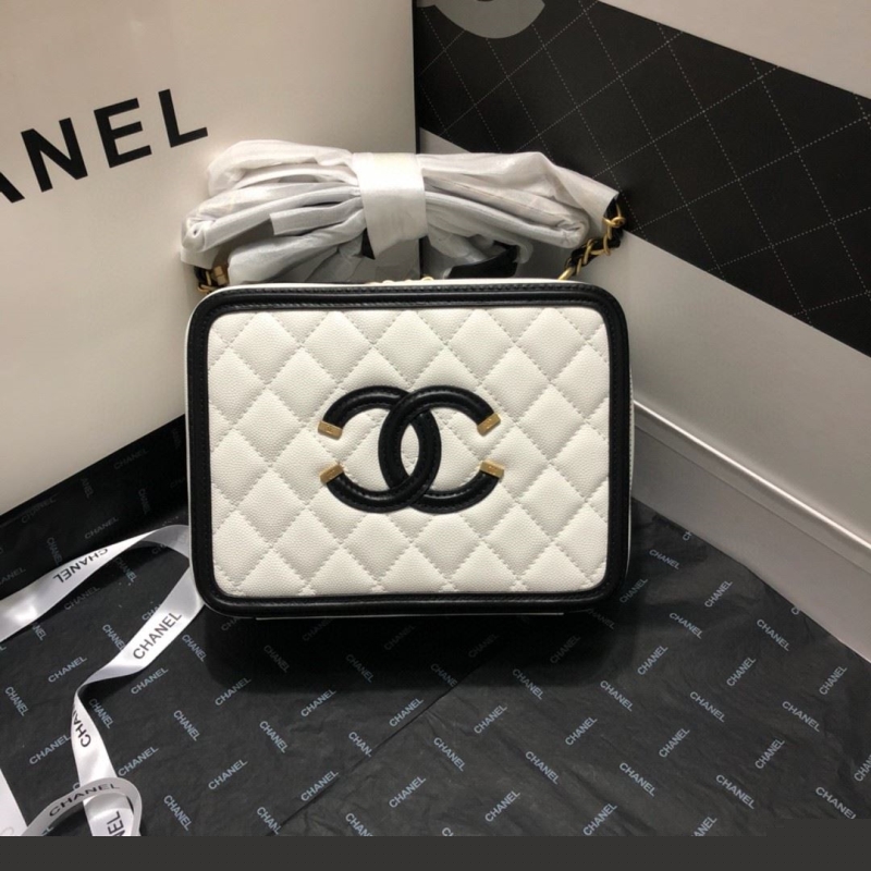 Ch*el cosmetic bags